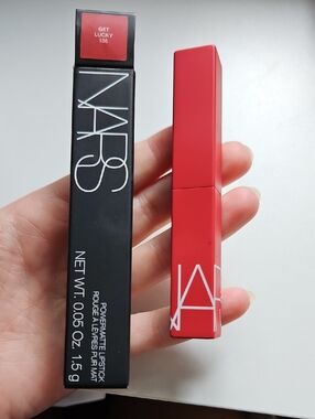 NARS Matte Lipstick — Bold Red (Get Lucky 136)